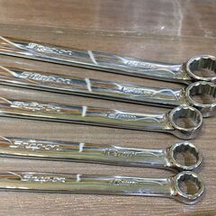 スナップオン　OEXM190B OEXM170B OEXM140B OEXM120B OEXM10B　コンビレンチ 5本セット　中古品　【ハンズクラフト宜野湾店】 スナップオン OEXM190B OEXM170B OEXM140B OEXM120B OEXM10B コンビ