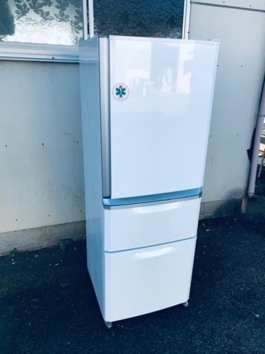 ET1638番⭐️335L⭐️三菱ノンフロン冷凍冷蔵庫⭐️