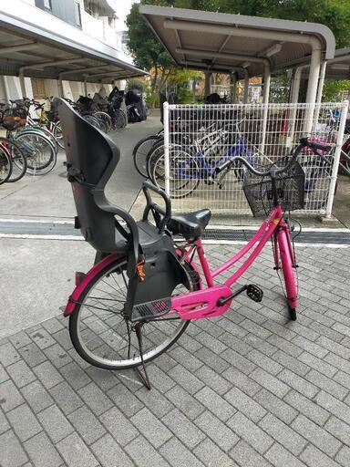 自転車チャイルドシート付け