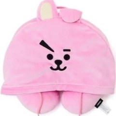 【ネット決済・配送可】【BT21正規品】COOKYネックピロー