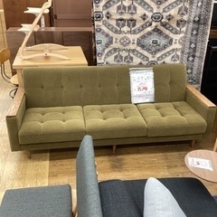 KL-47【新入荷　リサイクル品】3シーターアームソファ　USAヴィンテージスタイル