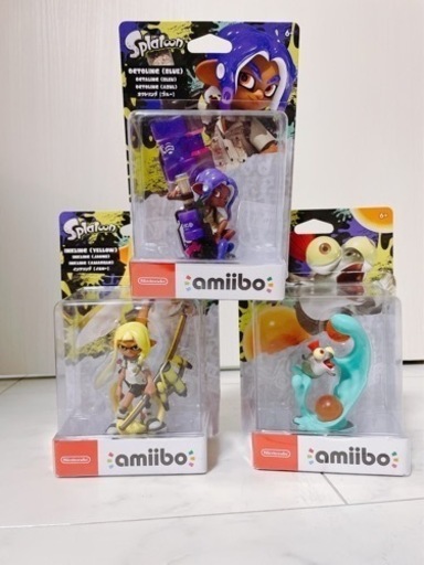 スプラトゥーン#アミーボ3点セット#スイッチ