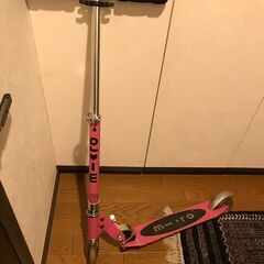 Micro　スクーター（キックボード）ピンク