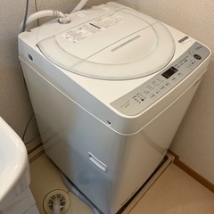 SHARP 洗濯機 esｰge7fｰw