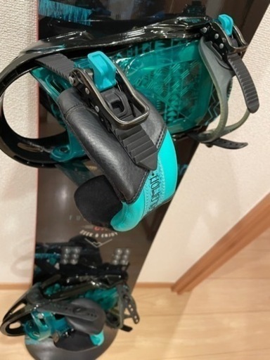 スノーボード&ビンディング【K2 fuse 2016-2017モデル、SALOMONビンディング】