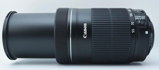 美品●高速AF●キャノン EF-S 55-250mm IS STM 1ヶ月動作補償あり！ 安心のゆうパック代引き発送！ 送料、代引き手数料無料！