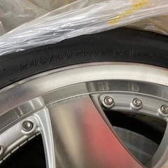 4本セット 19インチ 社外 アルミホイール タイヤ ホイール  ディッシュ ブリヂストン