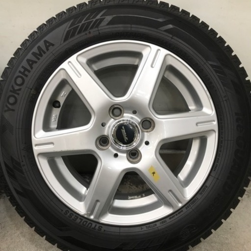 決まりました。スタッドレスタイヤ　17年製　165/70R14   175/65R15互換