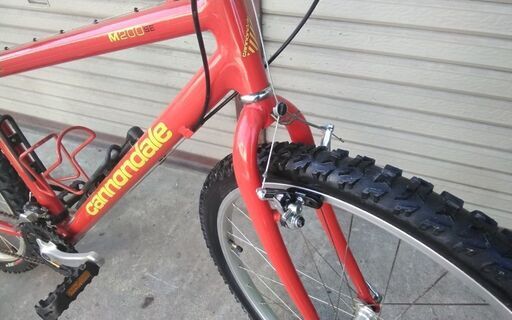 ビンテージキャノンデールマウンテン赤アメリカ製