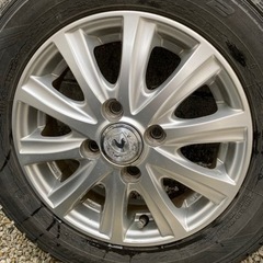 （お話し中）軽自動車用　155/65R13スタッドレスタイヤ&ア...