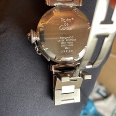 カルティエ　パシャc 修理&OH済　修理保証書有り