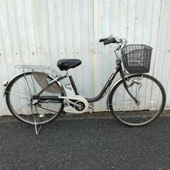 R4184 電動アシスト自転車　2009年パナソニック　ViVi DX　充電器、バッテリー　鍵1本付　電動自転車