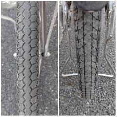 R4184 電動アシスト自転車　2009年パナソニック　ViVi DX　充電器、バッテリー　鍵1本付　電動自転車