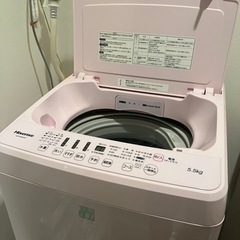 Hisense 2018年製　洗濯機