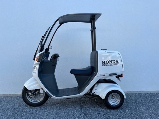 ホンダ ジャイロキャノピー TA03  ミニカー登録車. （令和元年）2019年7月登録 ガレージ内保管車両
