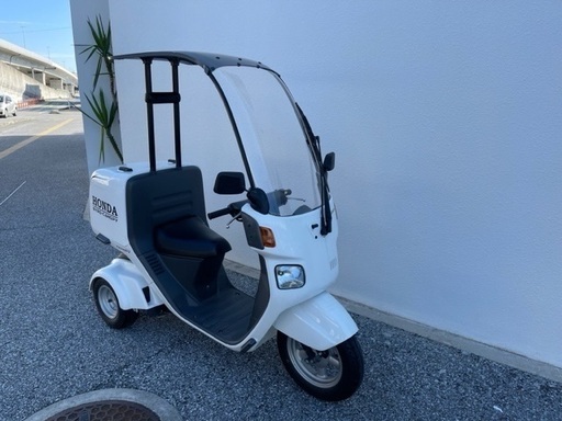 ホンダ ジャイロキャノピー TA03  ミニカー登録車. （令和元年）2019年7月登録 ガレージ内保管車両
