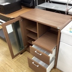 KL-52【新入荷　アウトレット】キッチンカウンター　ブラウン KL-52【新入荷 アウトレット】キッチンカウンター ブラウン