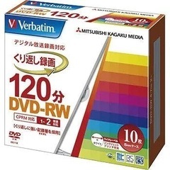 DVD-RW 120分 くり返し録画用　未使用