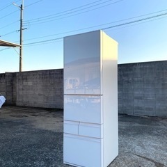 激安‼️年末キャンペーン🌺東芝冷蔵庫ガラス5ドーア🌺GR-R41GXV 2020年製🌺自動製氷付き💯タッチパネル可能🌺保証付き🌺姫路市配達無料‼️