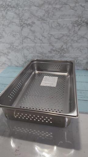 49  【未使用】　調理器具　キッチン用品　TKGコーポレーション DO-EN ガストロノームパン 1/1 100mm 18-8ステンレス AGS0704