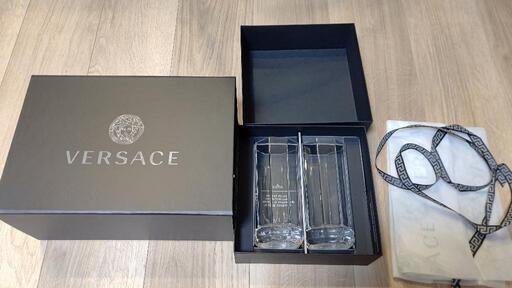 Versace Medusa ヴェルサーチ ロングドリンク グラス 48874