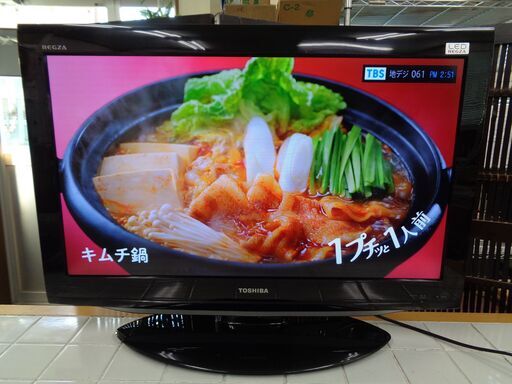 TOSHIBA 東芝　32V型 液晶テレビ LED REGZA　32AE1　初期化済み　中古