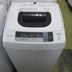 ●日立 HITACHI 2016年 全自動洗濯機 5.0kg N...