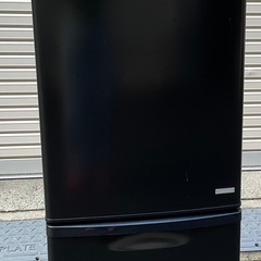 RKGRE-033】！Panasonic/168L 2ドア冷凍冷蔵庫/NR-BW178C-K/中古品 