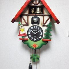 ジャンク☆鳩時計 掛時計 BIRDIE SEIKOクオーツ