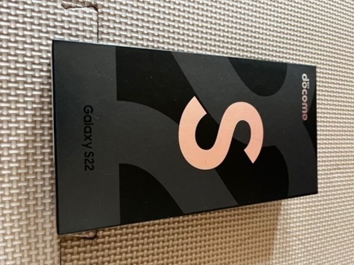 (未使用近い)galaxy s22 256gb gold sim free
