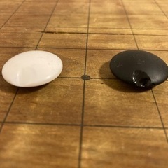 年代物】木製 足つき碁盤と碁石、足置きセット 19路盤 324マス へそつき