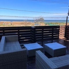 テラスチェア、テーブル、ウェーバーグリルフルセット売ります