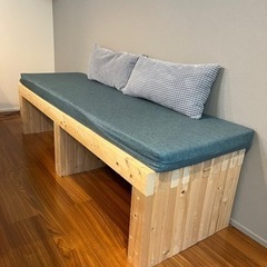 木製ソファベンチ