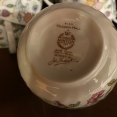 英国製Minton,Haddon Hall,６人テイーセット