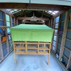 木製テント用マルシェ一式