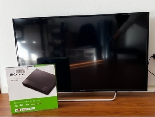 Sony ブラビア SmartTV 2015 + BlueRay DVD player