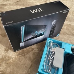 Nintendo Wii ウィー 黒 任天堂