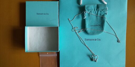 Tiffany \u0026 Co. silver necklace (イニシャルm)