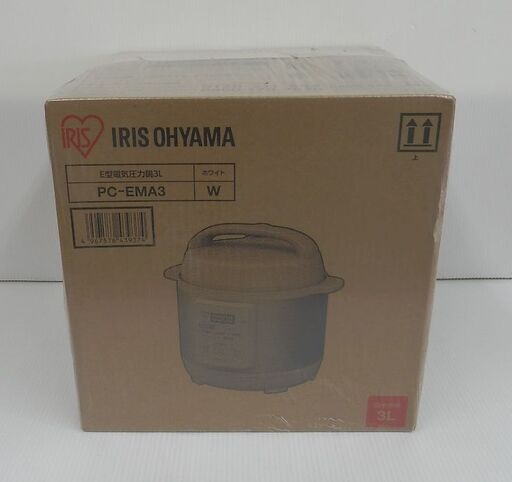 アイリスオーヤマ E型電気圧力鍋3.0L PC-EMA3