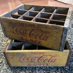 昭和コカコーラの木箱