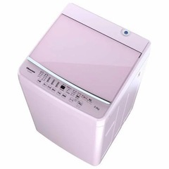 ●《取りに来れる方限定》全自動洗濯機5.5キロ ピンク HW-G...