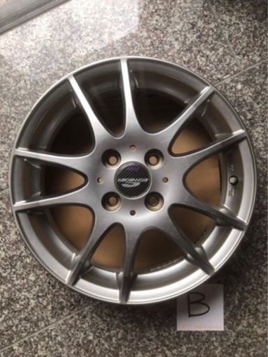 値下げ!】A-TECH SCHNEIDER シュナイダー 15インチ 4.5J 4本