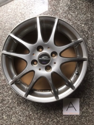 値下げ!】A-TECH SCHNEIDER シュナイダー 15インチ 4.5J 4本