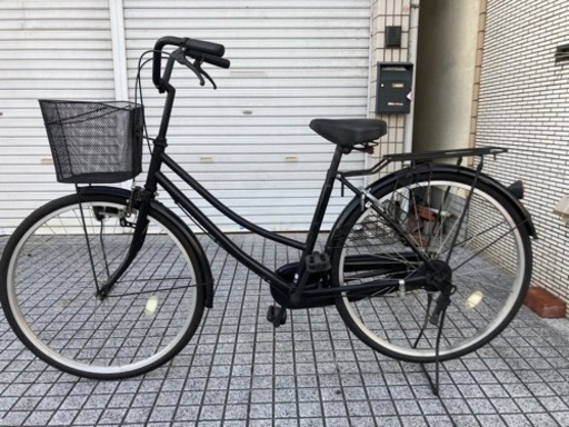 26インチ自転車】美品❗️変速なし 鍵新品❗️スペアキーあり サイモト