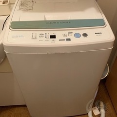 間も無く終了！　SANYO 全自動洗濯機　ASW-60B（12月...