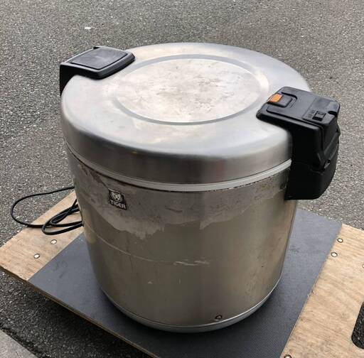 ■中古品 タイガー電子ジャー JHC-900A 保温電子ジャー 100V 90L 2019年 作問題なし■