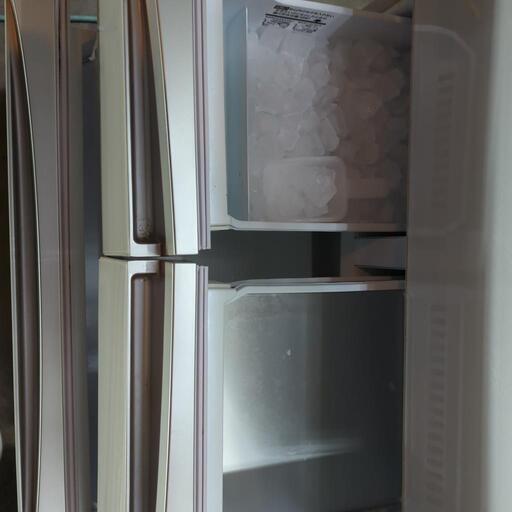 2017年製 460L　東芝6ドア冷蔵庫　GR-K460FW 多少難あり