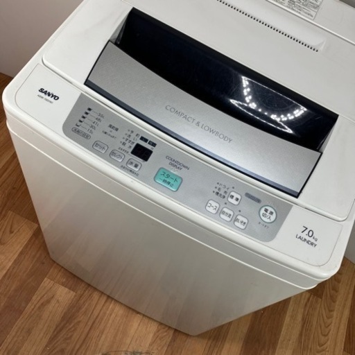 洗濯機 サンヨー 7kg 2010年製 プラス4000円〜配送可能! ☆その他多数出品中！