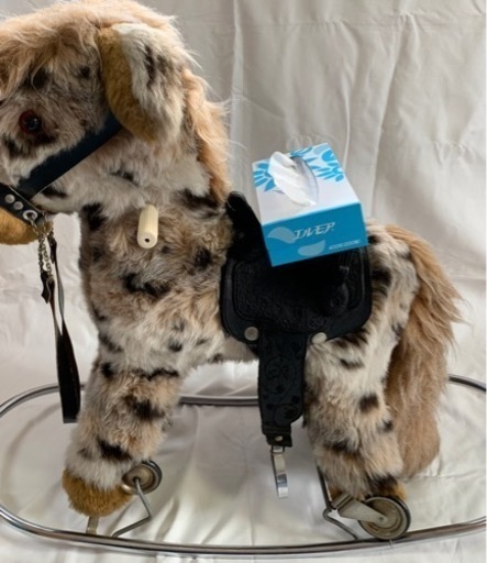 木馬 レトロ 昭和 アンティーク アメリカン ぬいぐるみ 馬 大きい