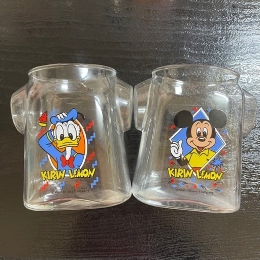 ［食器］ No.１１　ディズニーグラス２点セット